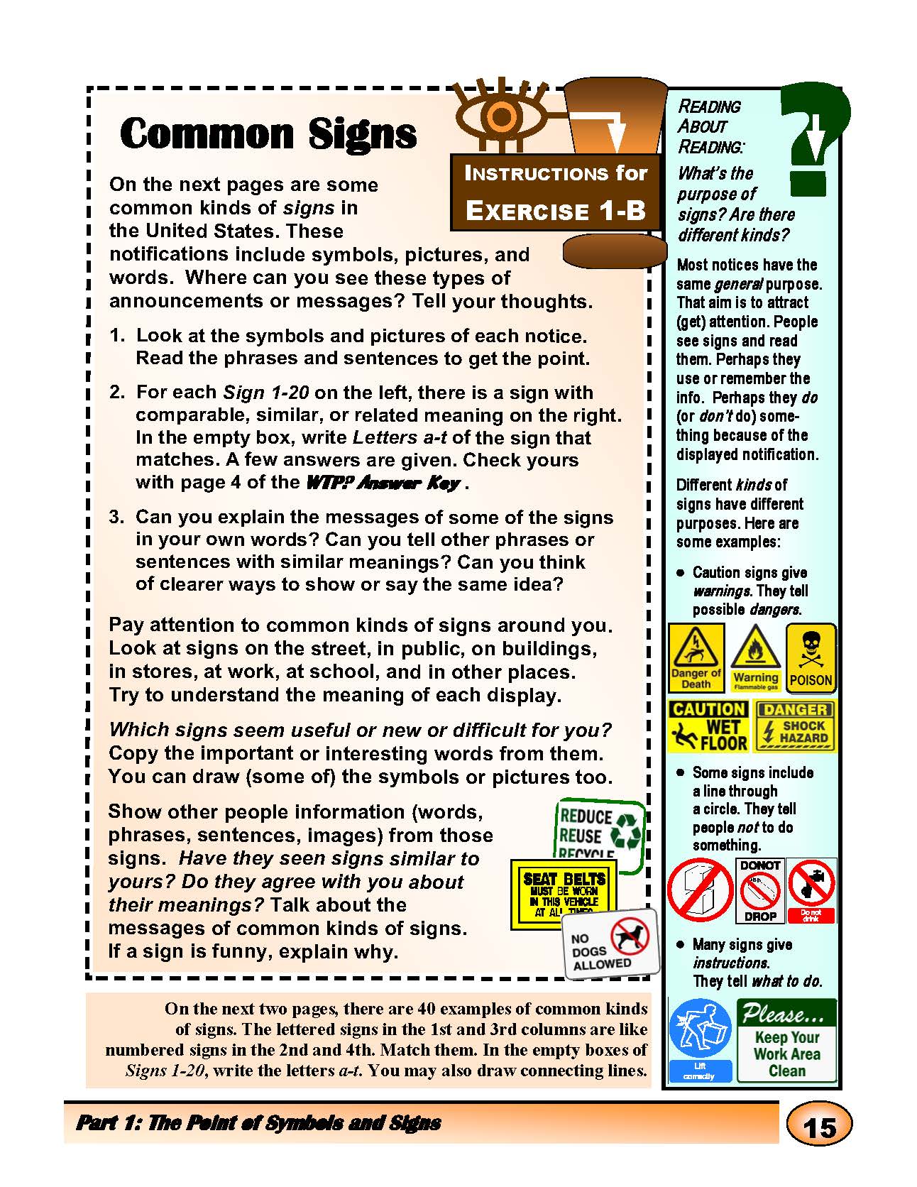 F-07.03 Get Visual Meaning of Symbols & Signs with Images (+ Text)