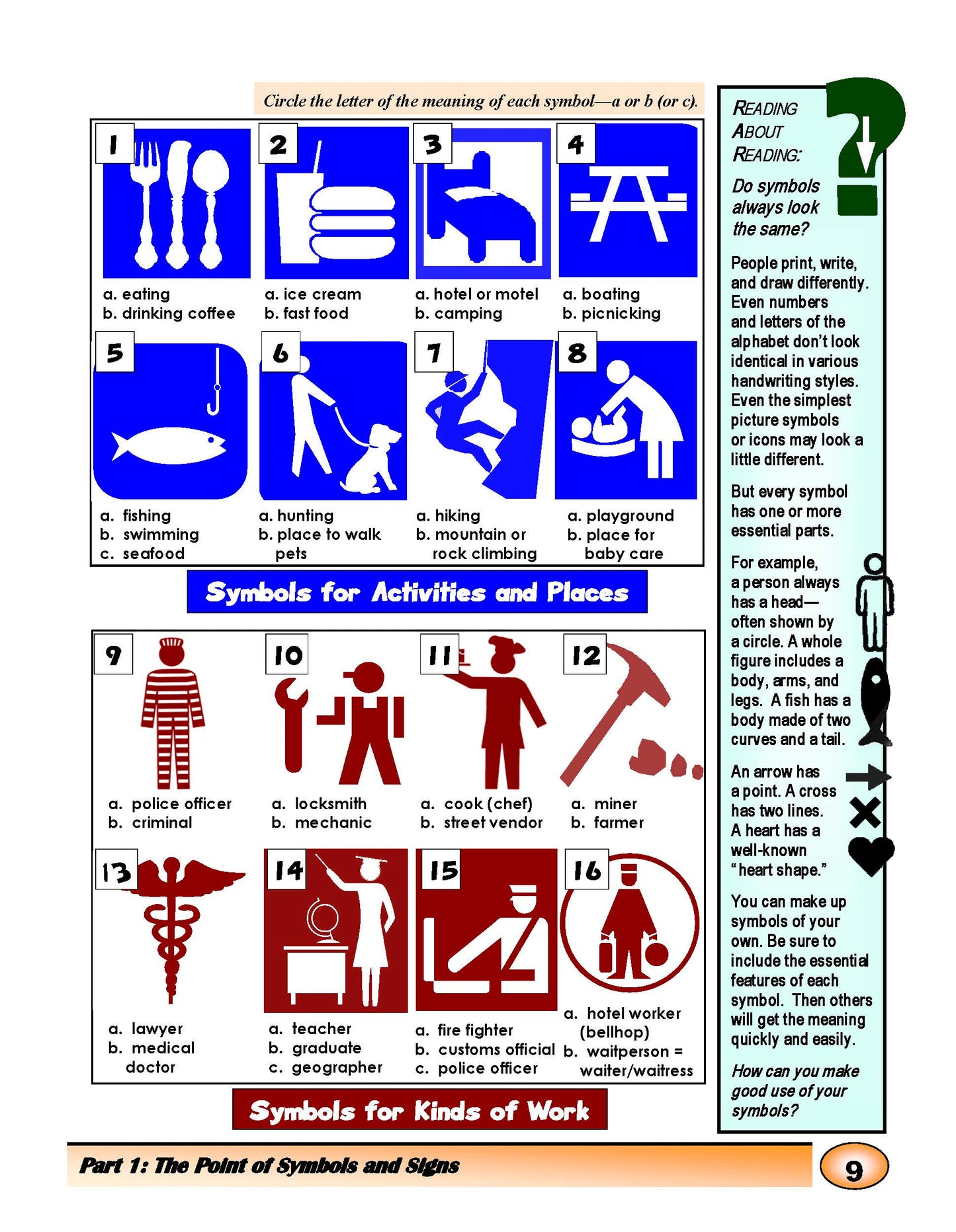 F-07.03 Get Visual Meaning of Symbols & Signs with Images (+ Text)