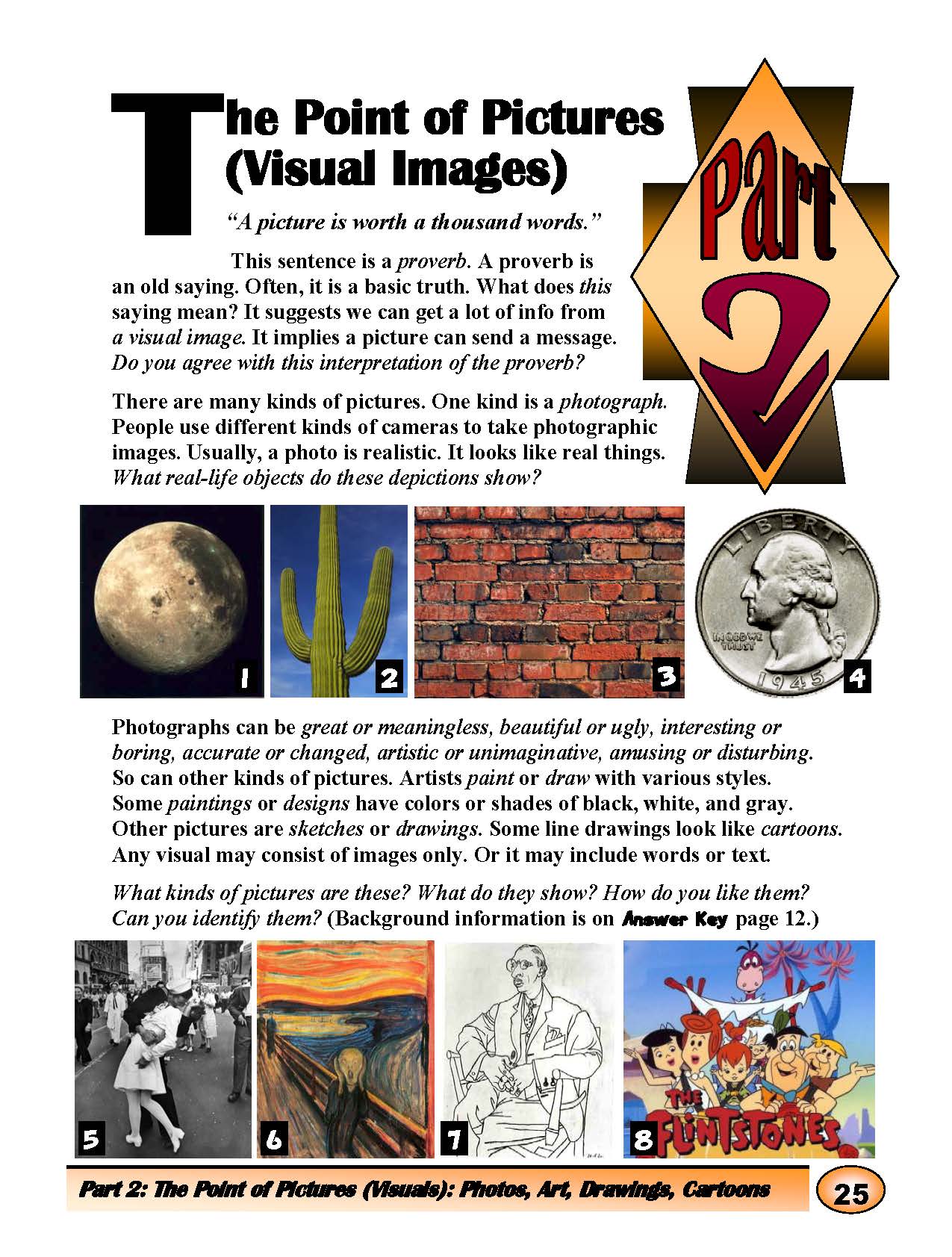 F-07.05 View, Comprehend, Get the Point of, Benefit From & Appreciate All Kinds of Pictures