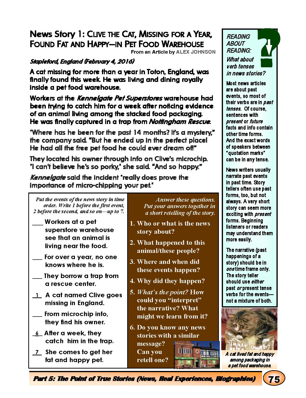 F-07.09 Read & Evaluate Factual (True) Information in the News, People’s Real Experiences & Biographical Stories