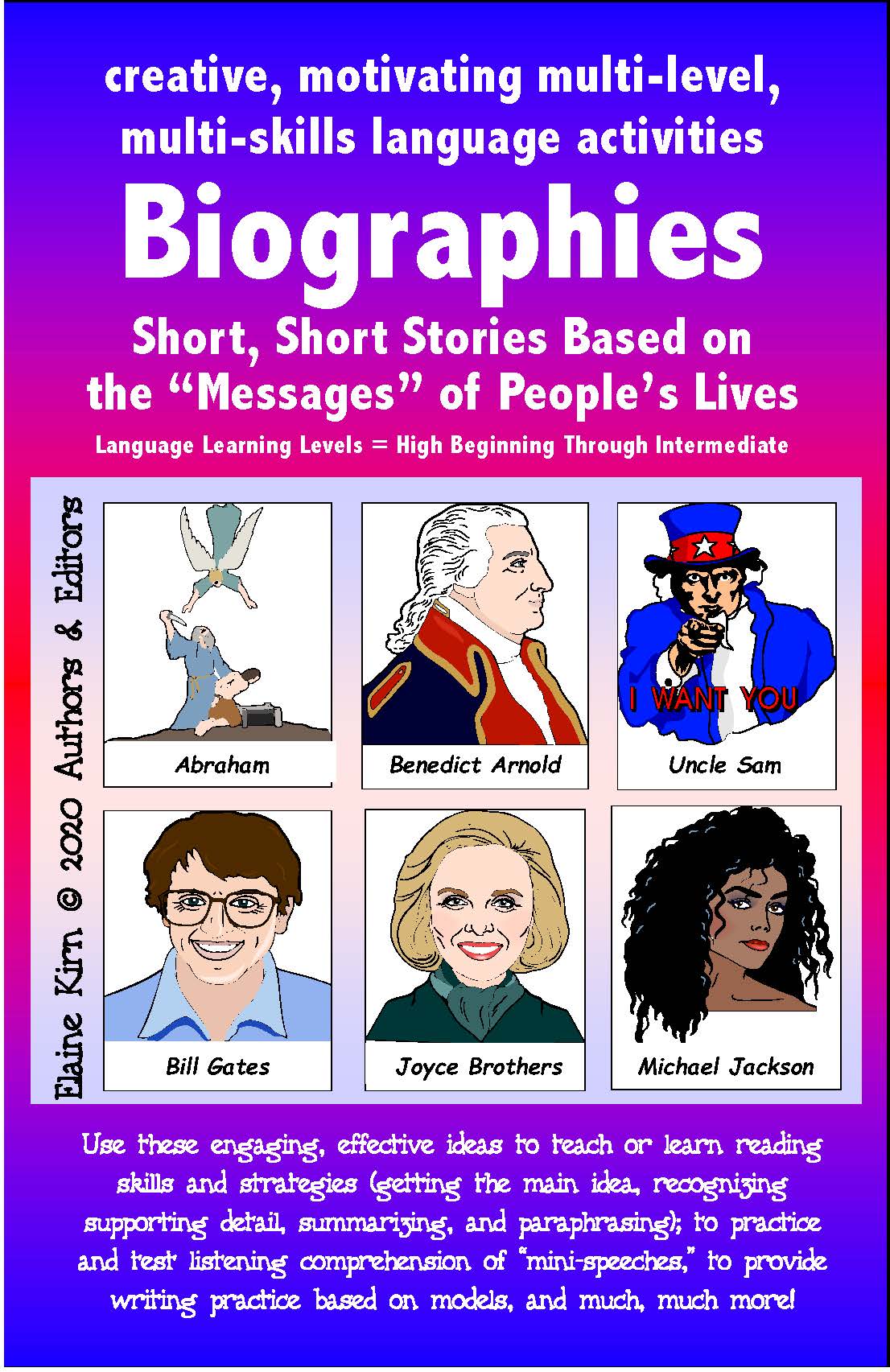F-07.10 Promote Reading Integrated with All Language Skills with Biographical Info About Famous People