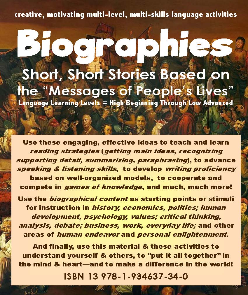 F-07.11d Devise, Create & Teach/Learn from Beyond-Reading Games & Activities Based on Biographical Content