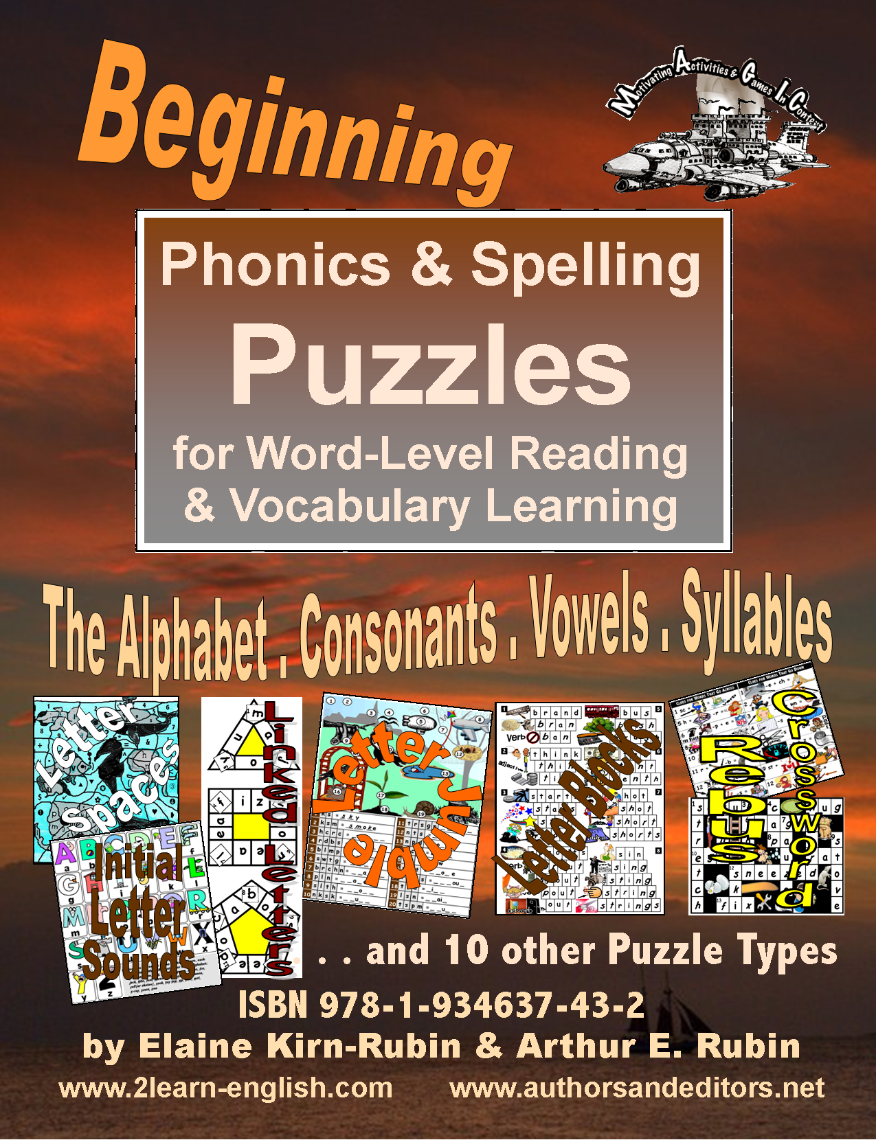 B-08b Beginning Phonics & Spelling Puzzles