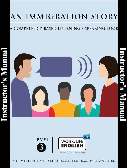 E-03b Work/Life English Level 3 Listening/Speaking Instructor’s Annotated Edition