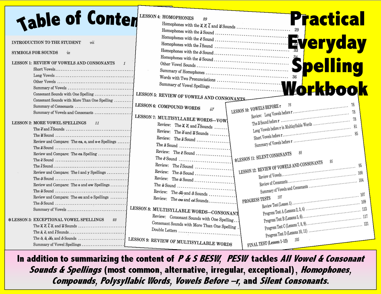 B. Spelling - Practical Workbook, PDF Download Version