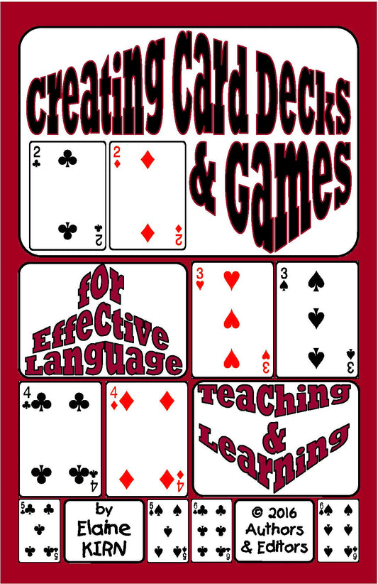 Creative Card Decks & Games 52-Page How-to Resource Book (Print Version + Shipping)