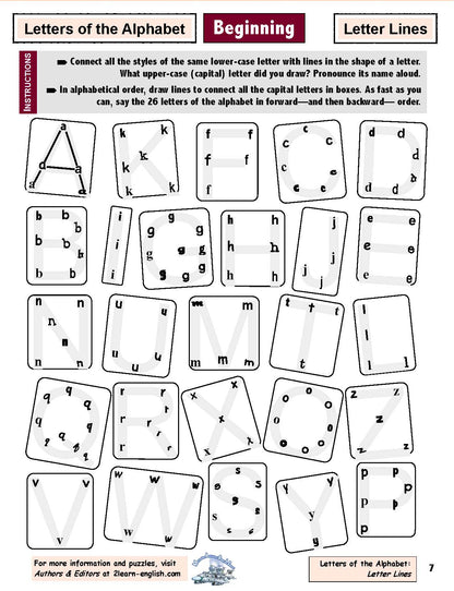 A-09.3 Do Alphabet Puzzles. Check Answers