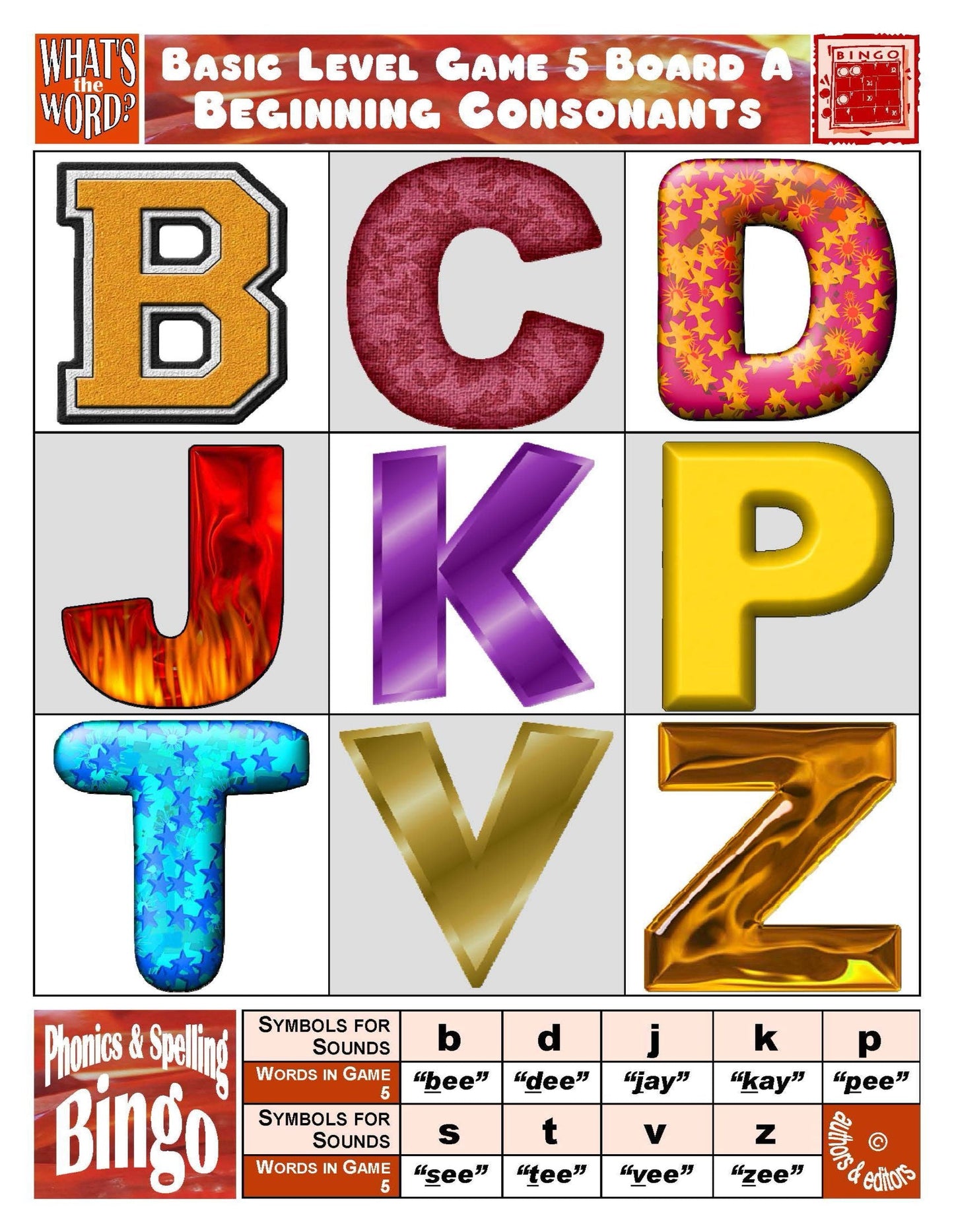 B. Phonics Bingo Level 1 = Basic + Activities & Ideas Book (Print Version + Shipping)