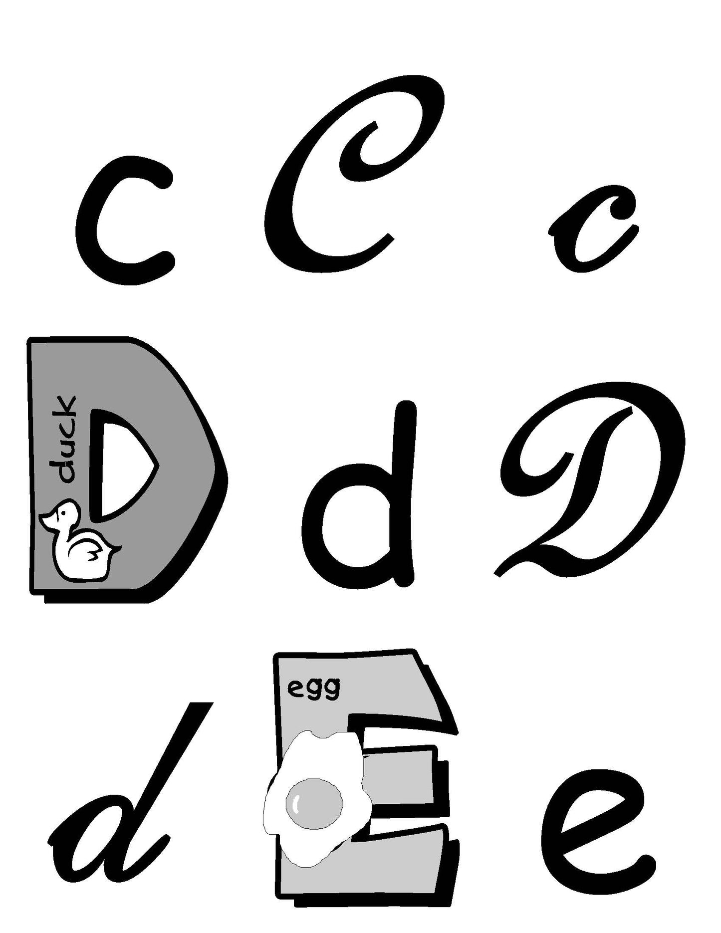 A-07.05: Use Alphabet-Letter Cards AaAa to ZzZz, Version 3, in Learning Activities & Games