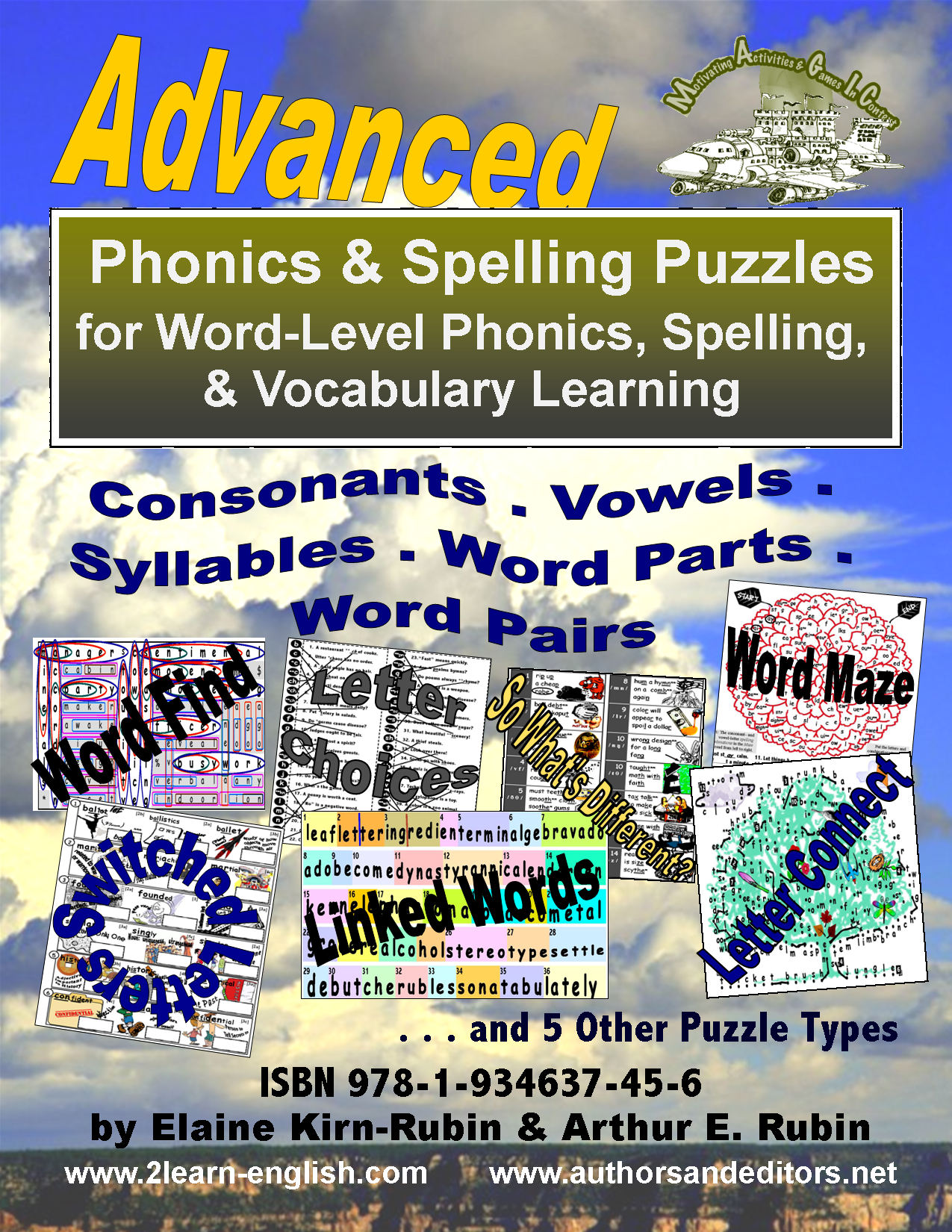 B-00.04 Spelling & Phonics Puzzles Level 4 = Advanced