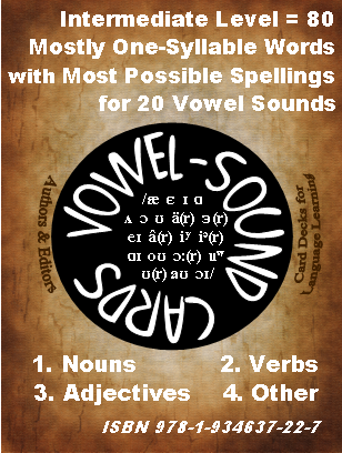 B-05.06 Get & Use 80 Intermediate Vowel Sounds & Spelling Cards
