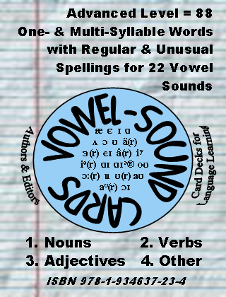 B-05.07 Get & Use 88 Advanced Vowel Sounds & Spelling Cards