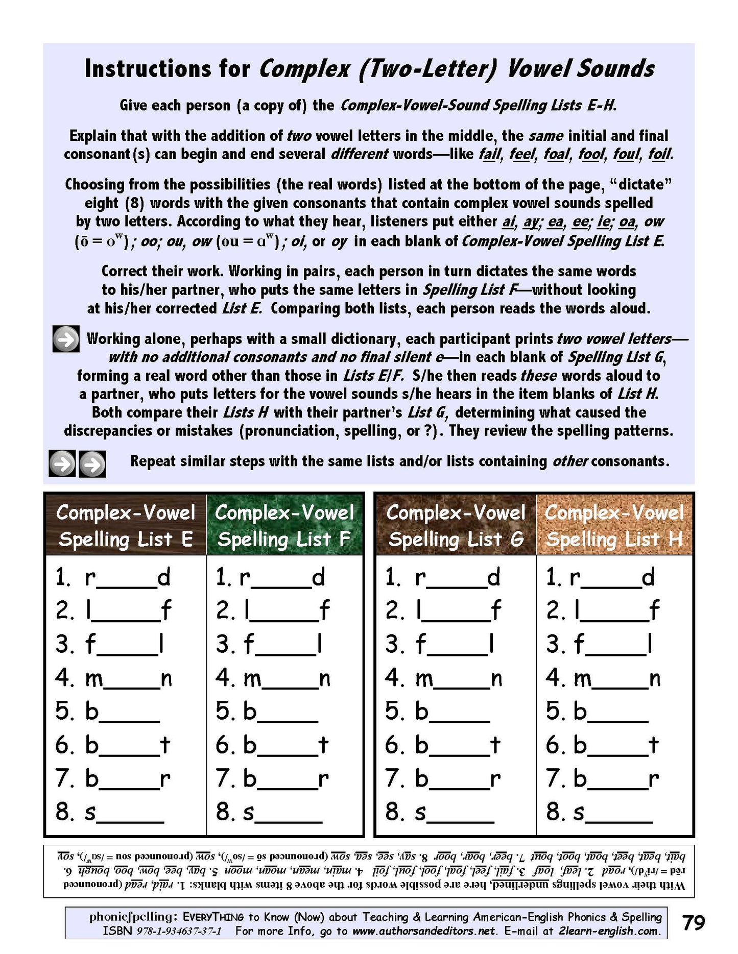 B-05.11 Study & Teach All Vowel Sounds & Spellings in Depth