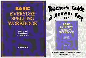 B. Spelling (WORKTEXT+TEACHER'S GUIDE)- Basic Workbook PRINT VERSION + Shipping