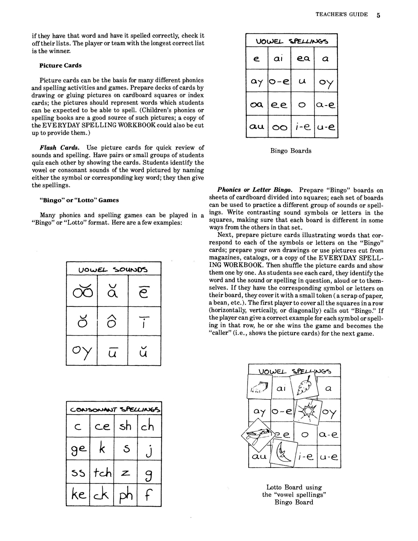 B. Spelling: Teacher's Guide & Answer Key for Basic Workbook PRINT VERSION + Shipping