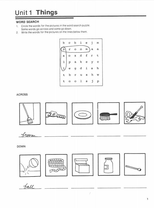 C-03.08 Do 8 Common Puzzle-Activity Types on 7 Basic Adult-Competency Topics