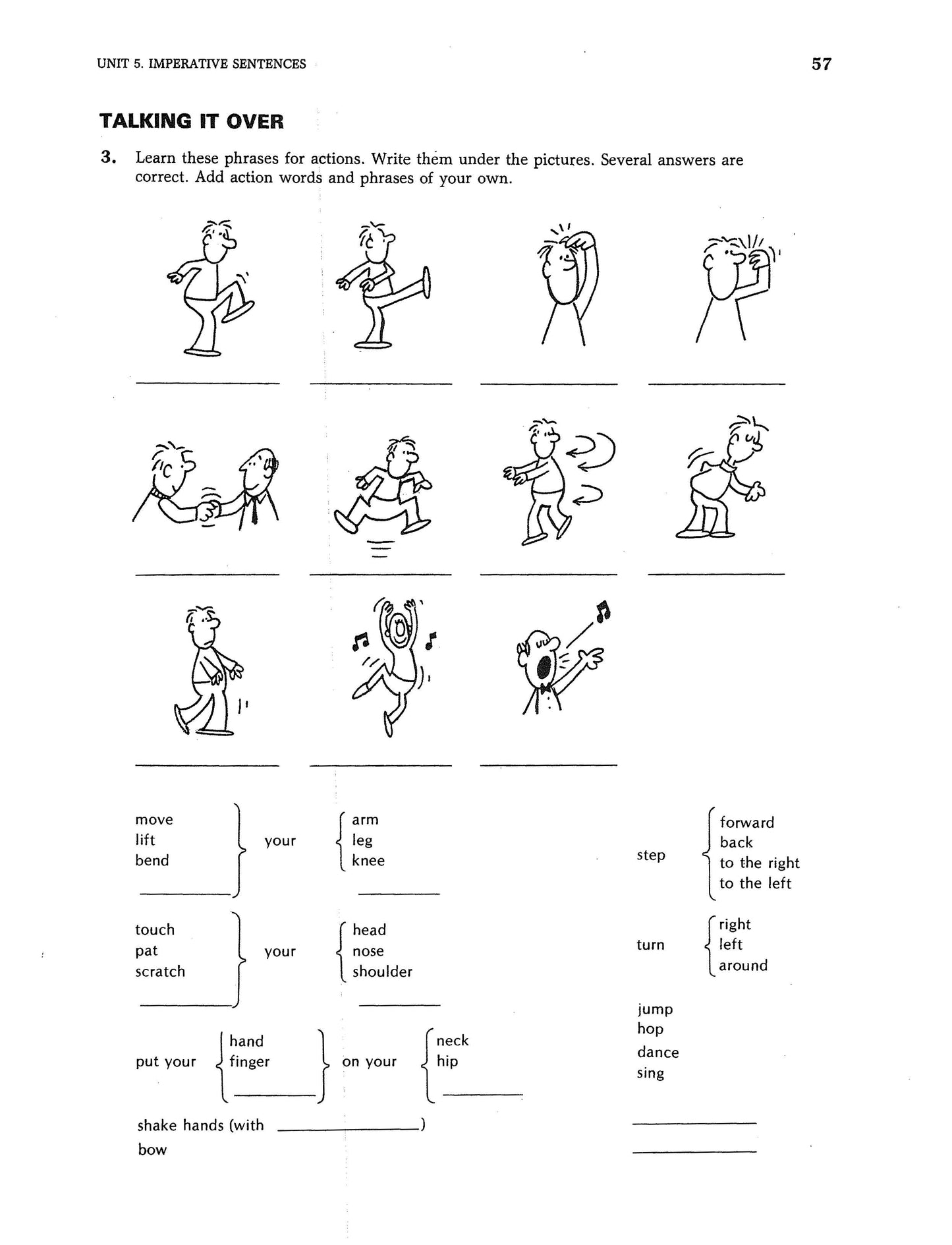 D-02.04 Read & Create Imperative-Verb (+ Object) Sentences