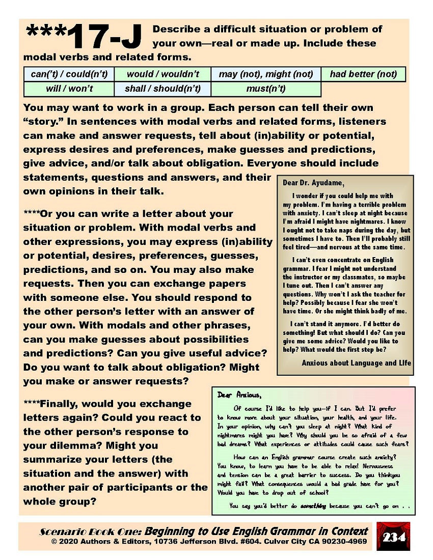 D-06.09 Use Simple Modal Verb Phrases & Related Expressions