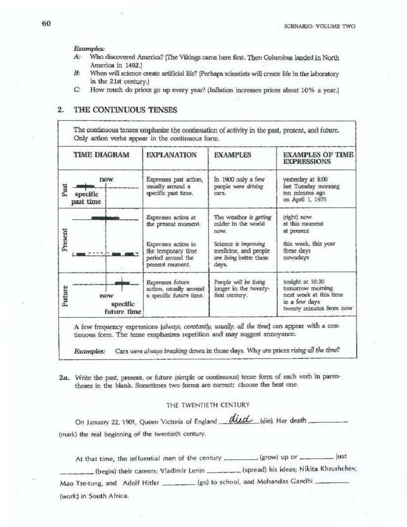 D10.04 Summarize & Review Verb Tenses (Past, Present, Future) in Simp