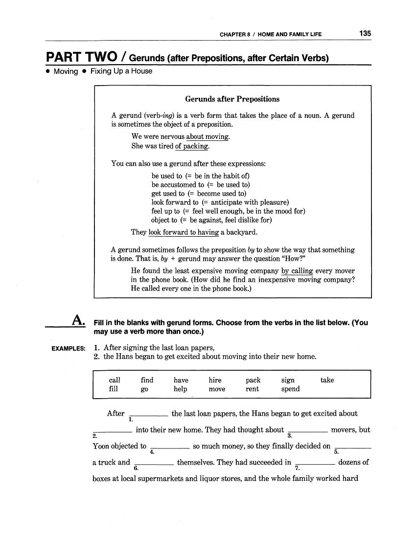 D-11.12. (Re-)Notice, Analyze, & Utilize Causatives; Gerunds (After Prepositions & Certain Verbs); Infinitives vs. Gerunds with Similar and/or Different Meanings