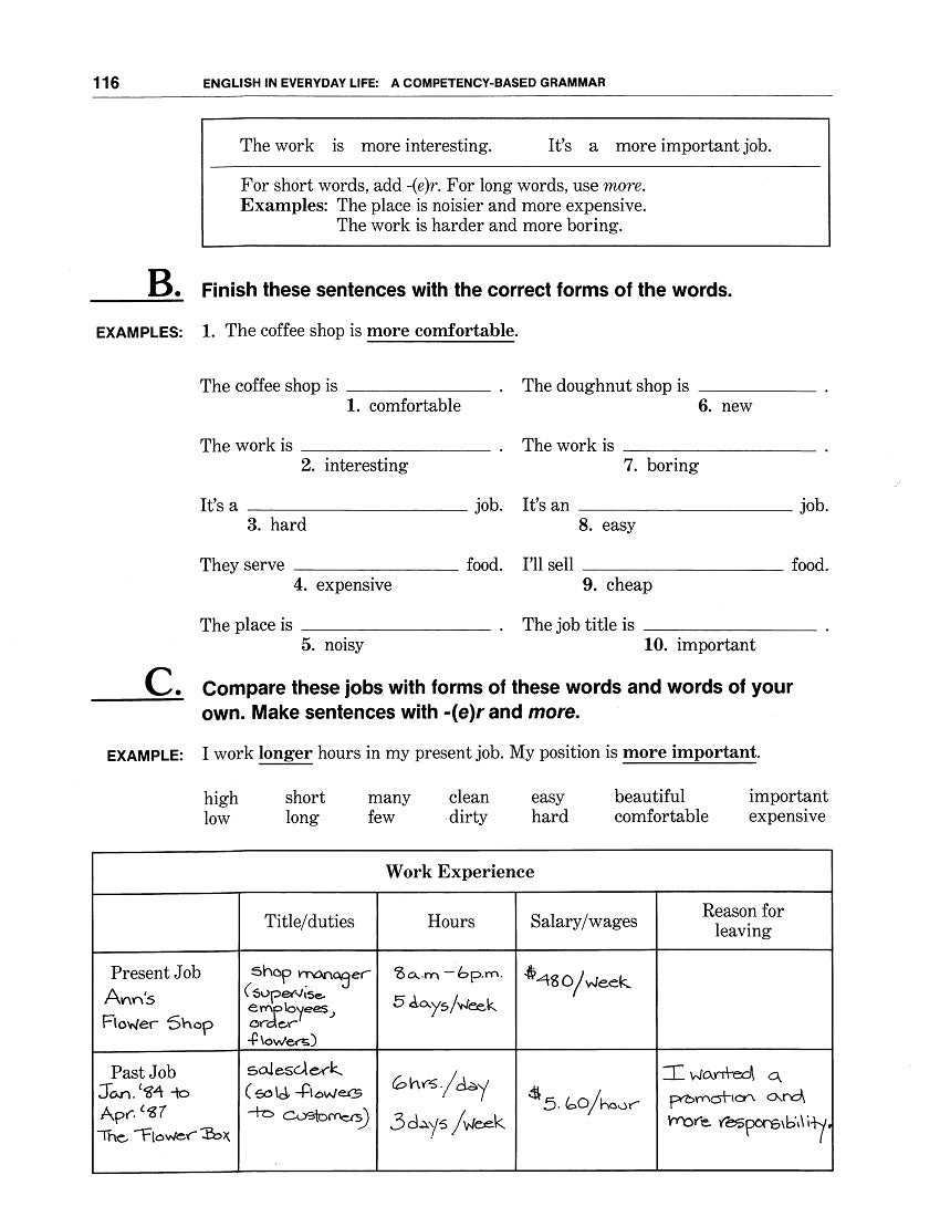 D-12.08 Use Comparative & Superlative Adjectives (& Adverbs)