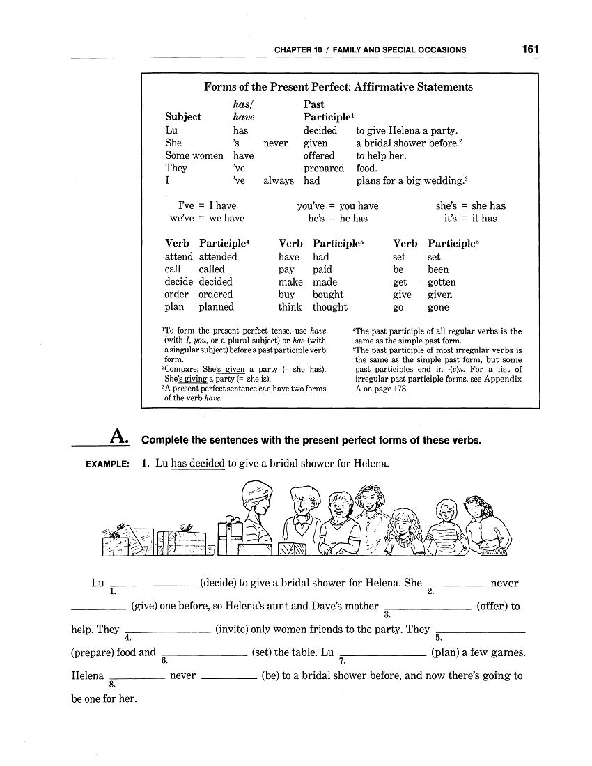 D-13.01 Start Using Present Perfect (Continuous) Tenses.