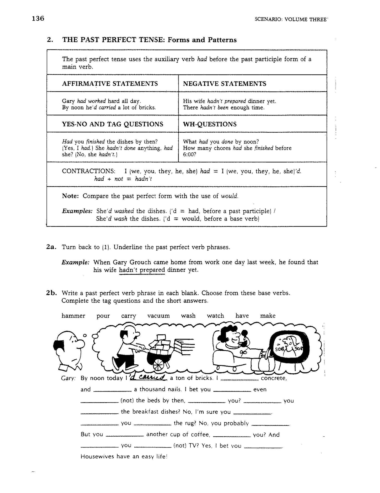 D-13.09 Use the Past Perfect (Continuous) Tenses