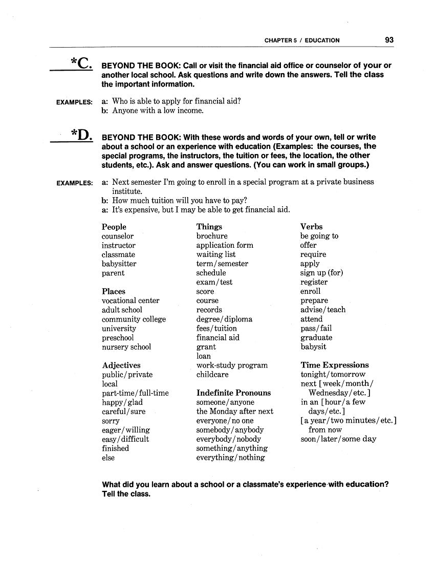 D-07.03 Use the Simple Future (be going to + VERB) with Time Expressions & Infinitives