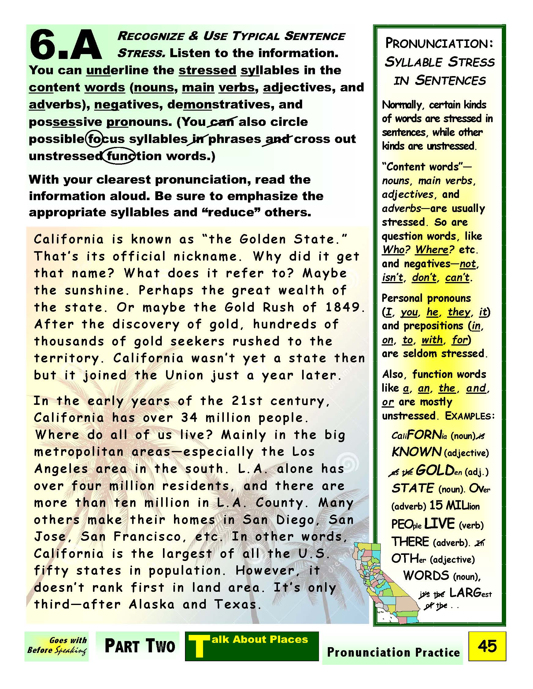 Recognize & Use Effective Sentence Rhythm with Focal Points & Reduced ...