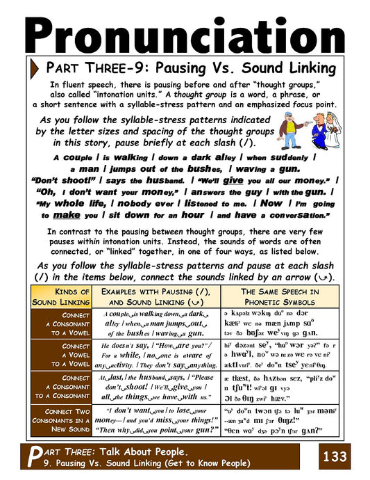 E-03.08 Have Social Conversation with Features of Fluent Speech  (Pausing & Sound Linking)