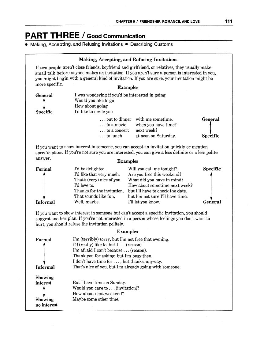 E-06.09 Make Friends or Fall in Love with Amicable Aural / Oral Ways of Communicating