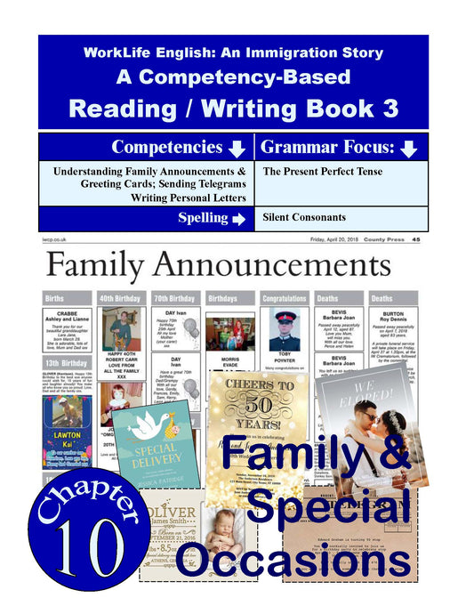 F-06.05 Read, Use, & Create (Special Family-Occasion) Stories, Announcements, Invites, & Messages