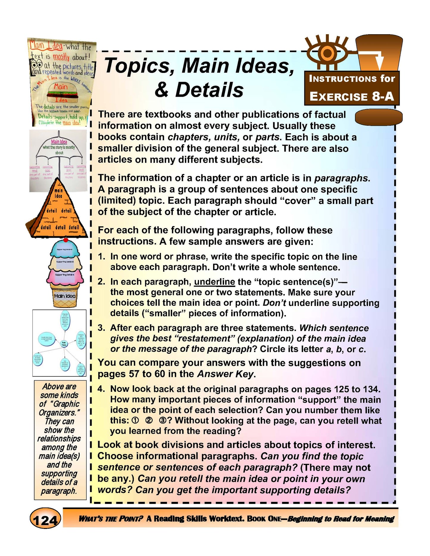 F-07.14 Get the Point of Factual Info in Paragraphs