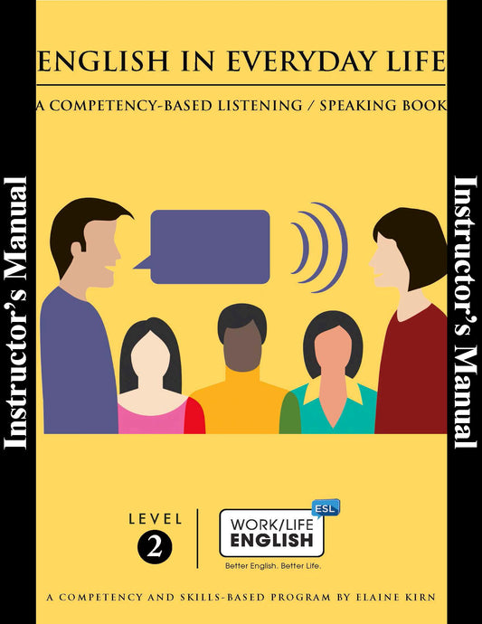 G.2.LS.T Work/Life English - Listening and Speaking - Level 2 - Teacher