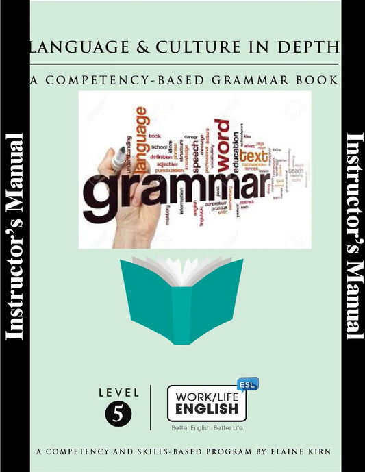 D.5.G.T Work/Life English - Grammar - Level 5 - Teacher Edition (Print Version + Shipping)