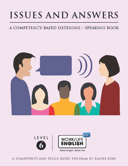 E.6.LS.S Work/Life English - Listening and Speaking - Level 6 -AUDIO