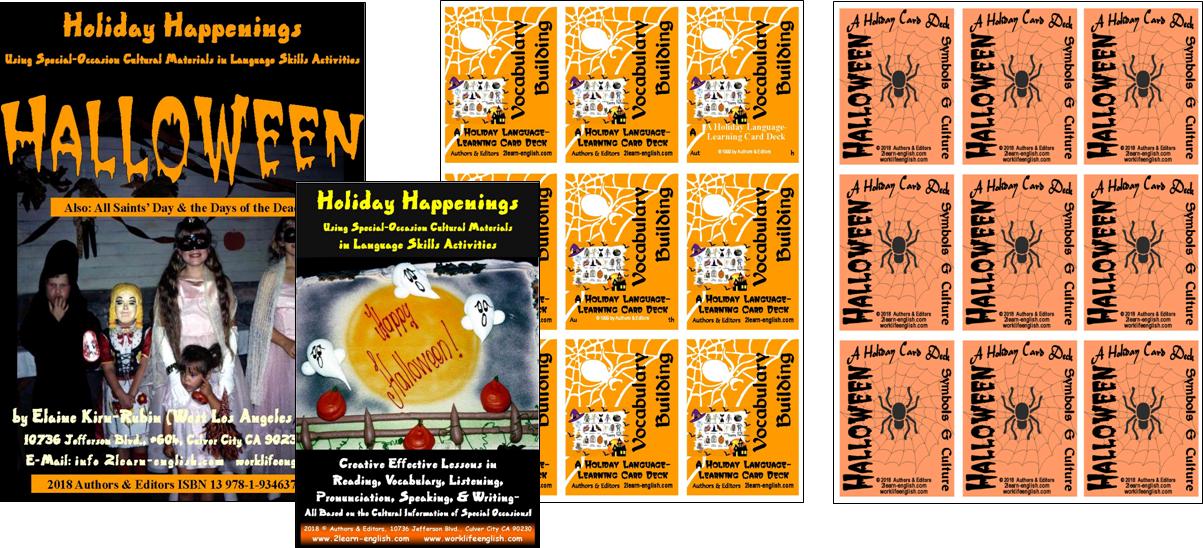 H. Holiday Happenings = Halloween = Two Decks of Picture Cards